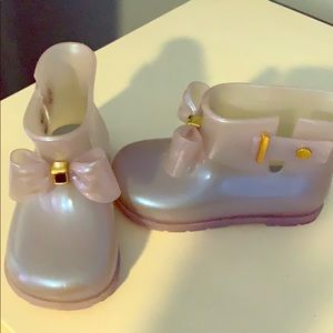 Mini mellissa rain boots